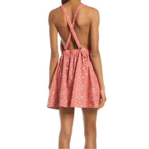 Free People Petunia Mini dress Poopy combo Size XS - Picture 5 of 11